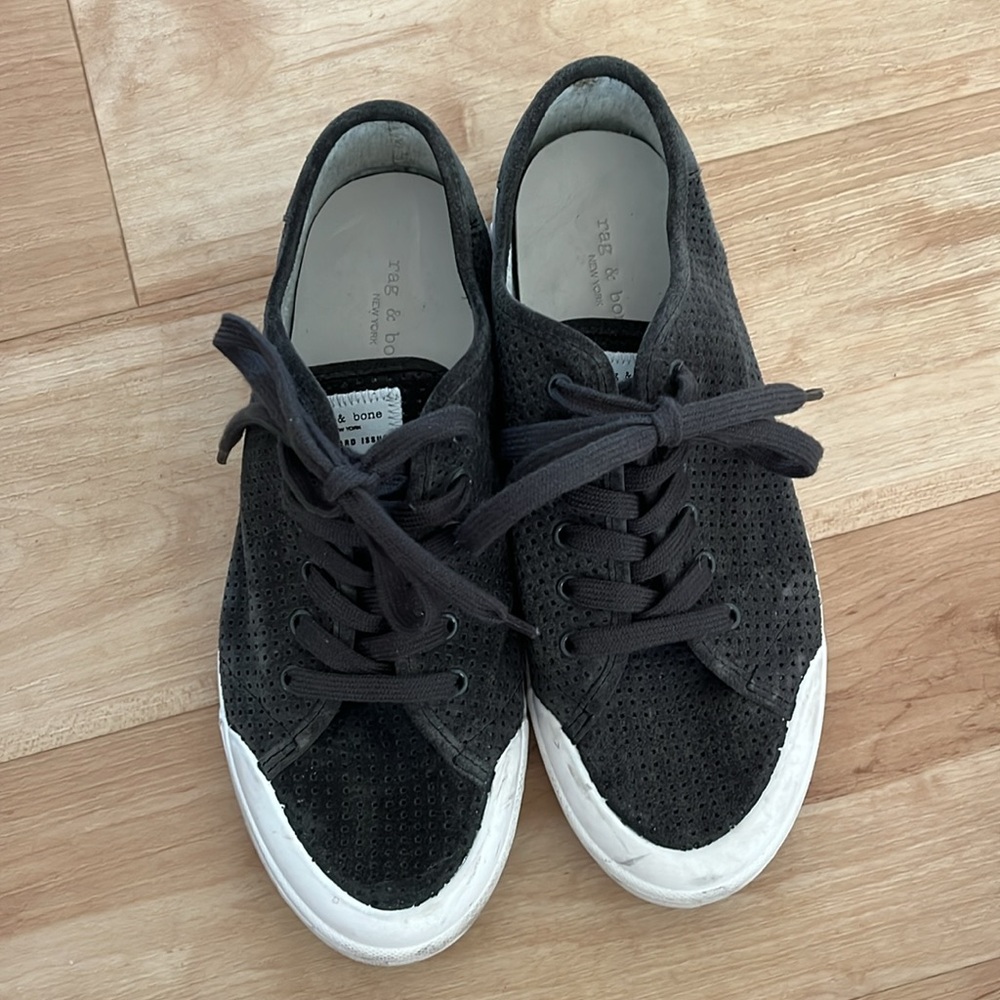 Rag & Bone Standard Issue Perforated Sneakers - image 3